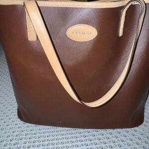 Coach Brown and Tan Women's Bag